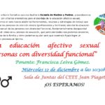 Cartel_Charla Escuela de madres y Padres_Educación afectivo sexual-1