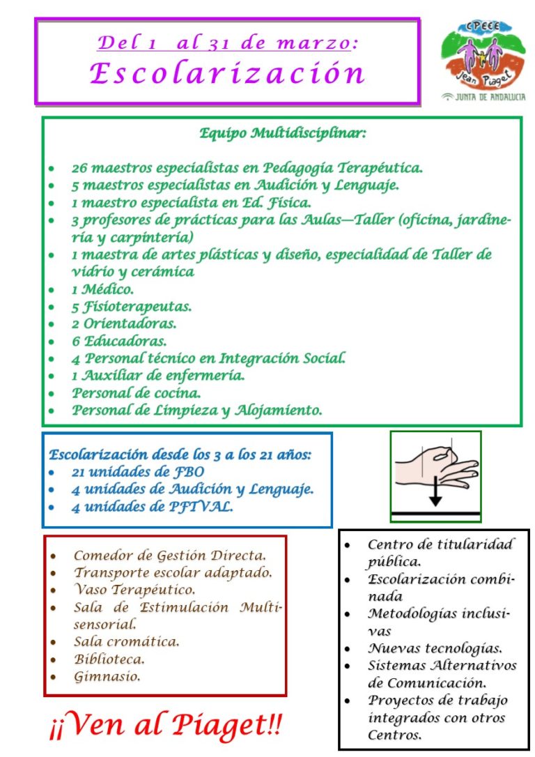 Cartel De Escolarización20212022 Ceee Jean Piaget 3514