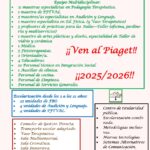 Cartel de escolarización_20252026